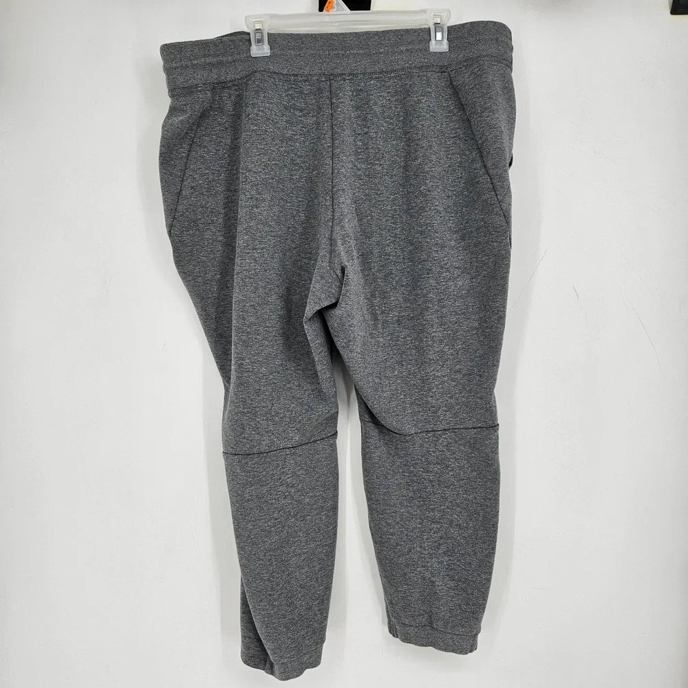 Nike Tech Jogger Mens 2X Fleece Pants‎ Gray Gym Workout Performance Sweatpants